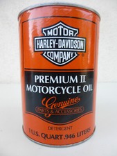 Harley Davidson vecchia lattina olio motore vintage motor oil can