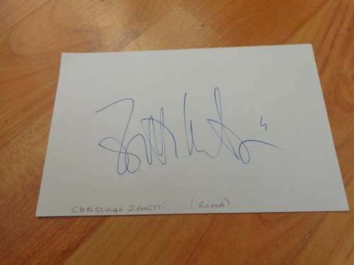 Originale autografato - originale,