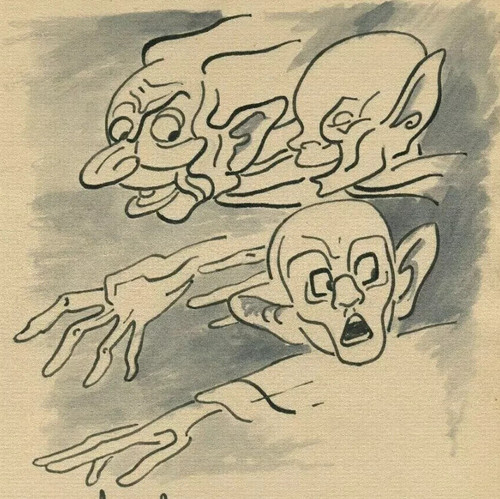 Ritratto caricatura volti