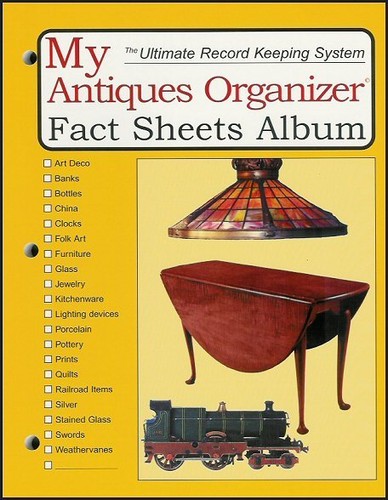 Antiques organizer fact sheets - antiques,