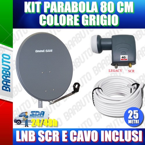 Kit parabola colore - 80, cm