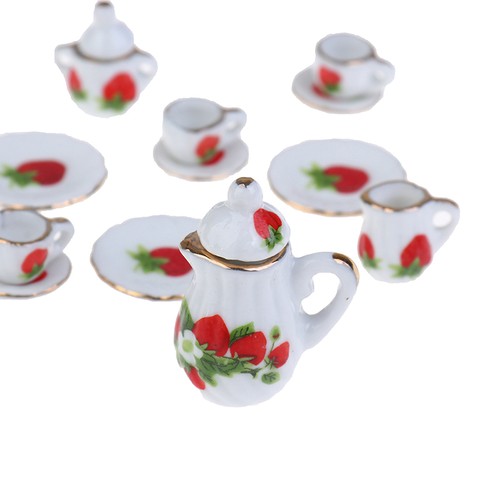 15pcs set dollhouse - 1:12,