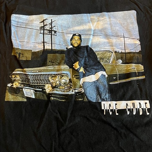 Shirt grafica ice cube nera - grafica,
