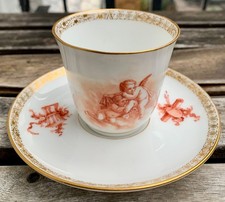 Mokkatasse Art Nouveau con