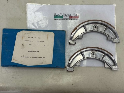 Coppia ganasce freno lambretta - ganasce,