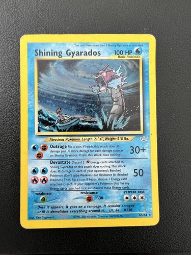Pokémon shining gyarados - pokémon,