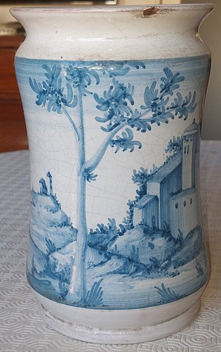 Antico albarello vaso - albarello, o