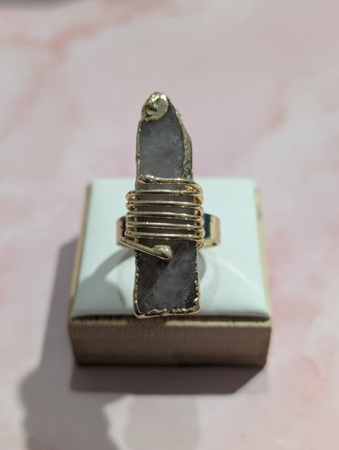 Anello regolabile placcato oro