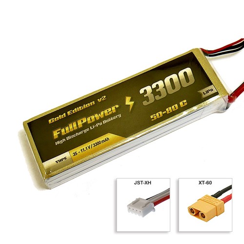 Fullpower batteria lipo - lipo, 3s