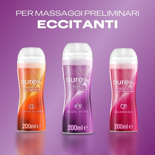Durex massage 2in1 gel - gel, intimo
