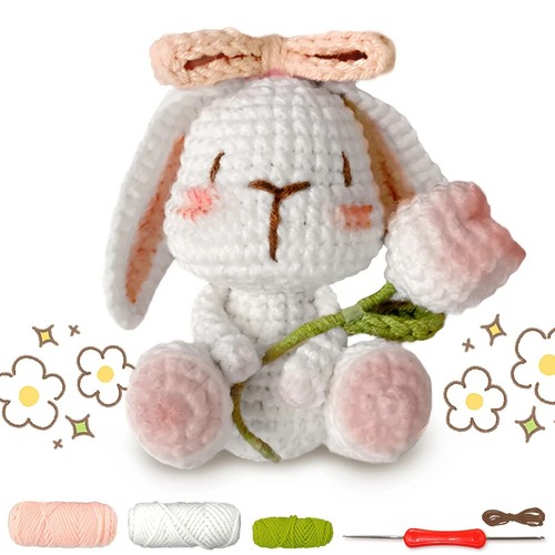 Kit coniglio all uncinetto - kit, per