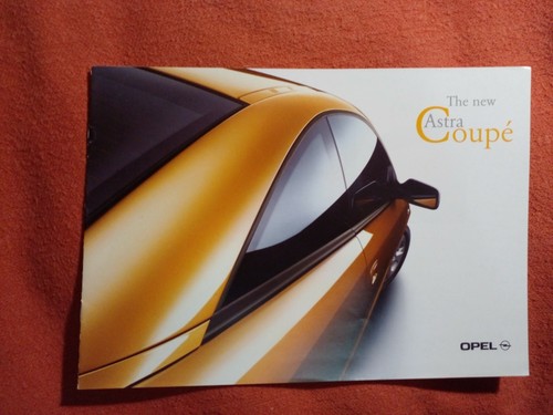 Brochure catalogo opel astra - opel,