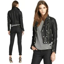Giacca moto donna fatta - , mano
