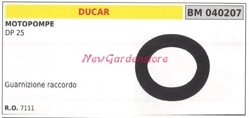 Guarnizione raccordo ducar - raccordo,