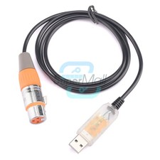 Cavo Adattatore Interfaccia USB a DMX Luce Stage PC DMX512 Controller Dimmer DMX