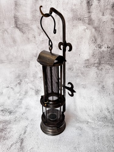 Lanterna vintage metallo - lanterna,