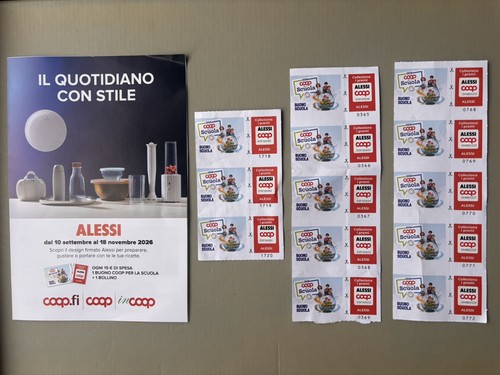 Bollini punti coop - coop, raccolta