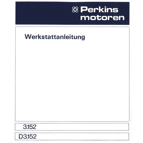 Perkins 152 motore diesel - perkins, 3.152