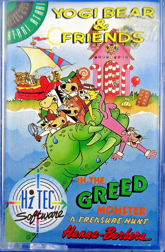 Atari yogi bear - yogi, &
