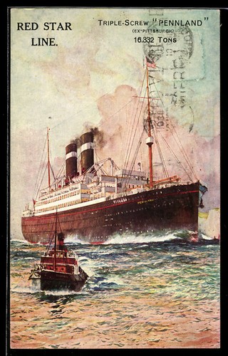 Cartolina nave passeggeri