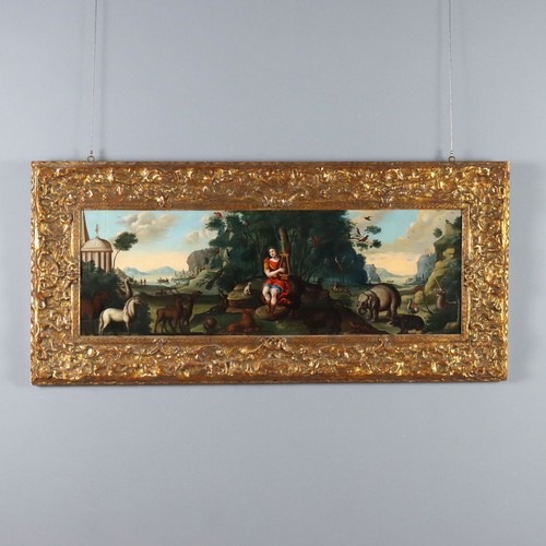 Dipinto antico orfeo incanta - orfeo,