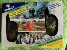 Ricetrasmittenti BRONDI FX_7 TWIN. Utilizzate pochissime volte per provarle.