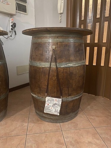 Tavolo antico botte alto - a,