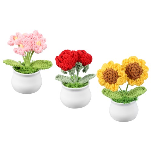 Pcs fiori all uncinetto in - fiori,