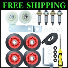 Riparazione asciugatrice senza sforzo: kit 4392067 con rulli tamburo e strumenti di montaggio inclusi