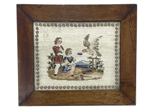 Woolwork tapestry 2 - of,