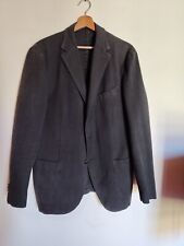 Boglioli Giacca uomo  TG 56, Cotone invernale, Grigio/verde jacquard