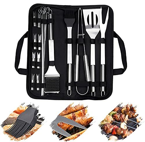 Kit barbecue pezzi acciaio - barbecue,