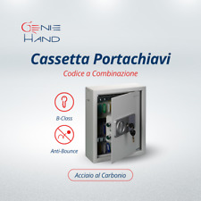 Cassetta Sicurezza per Chiavi da Parete Portachiavi con Serratura B-Class Chiave