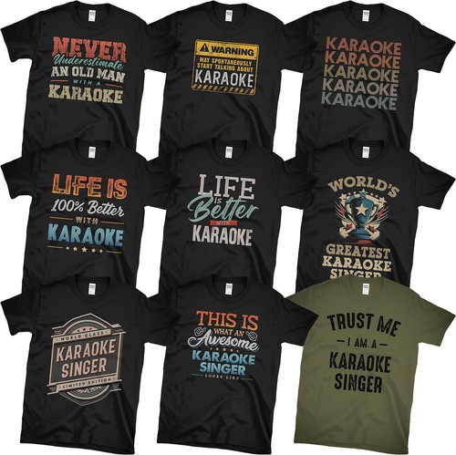 Magliette cantante karaoke - magliette,