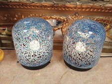 Gae Aulenti 2 Lampade Da Tavolo Anni 70 Murano Vistosi Neverrino