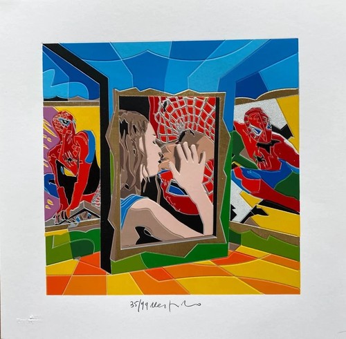 Ugo nespolo side down - up,