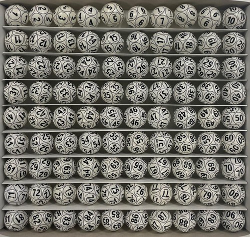 Bingo balls 90 - balls, 1-90