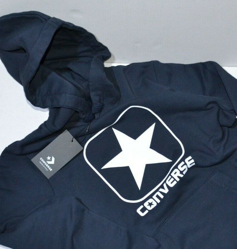 Felpa converse blu con - felpa,