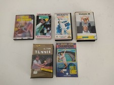 Lotto di n.1 dvd e nr. 5 videocassette VHS genere tennis RARE.