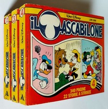 Il Tascabilone nr. 2 + 3 + 4 - Lotto 3 Fumetti Disney - Mondadori 1987/1988