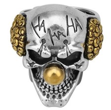 Anello Joker Clown Teschio