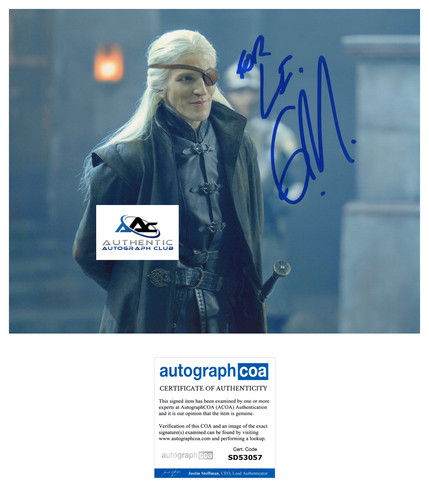 Ewan mitchell autografo - ewan,
