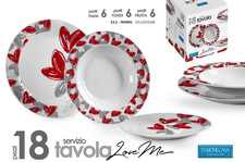 Set servizio piatti - piatti, 18