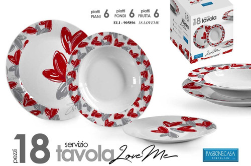 Set servizio piatti - servizio, 18