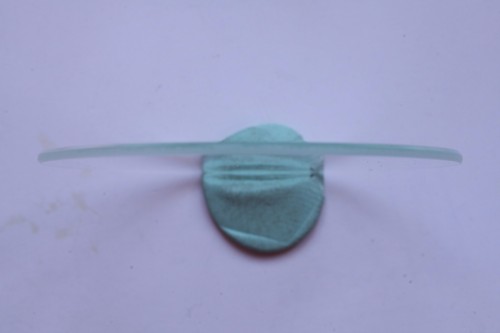 Glass crystal flat mineral - flat,