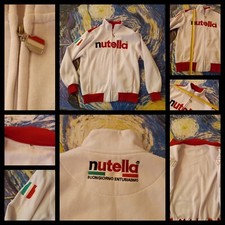 Rara Felpa Nutella Buongiorno Entusiasmo Italy XL ( Leggere Descrizione ! + Foto