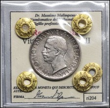 Regno d'italia 5 Lire 1927