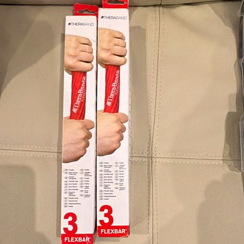 Theraband flexbar level red - flexbar, 3