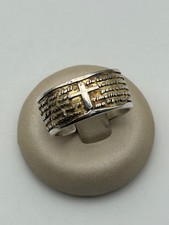 anello ring vintage silver argento 925 padre pio religious model deposè