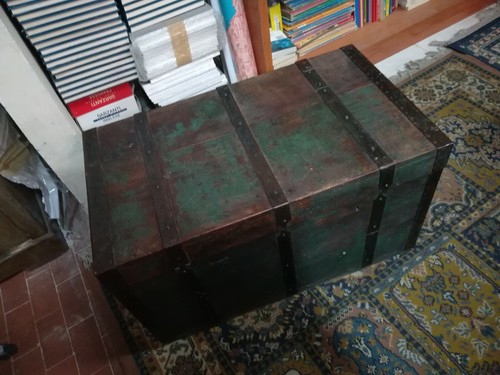 Baule cassa militare - in, legno